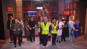 Airport Sushi - Saturday Night Live (Ft. Beck Bennett, Bowen Yang, Cecily Strong, Chris Redd, David Byrne, Jake Gyllenhaal, John Mulaney, Kate McKinnon, Kenan Thompson & Pete Davidson)