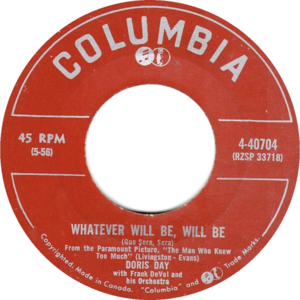 Que Sera, Sera (Whatever Will Be, Will Be) - Doris Day