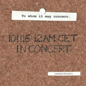 IN CONCERT; setlist - iamamiwhoami