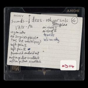 No Surprises Please MD114 - Radiohead