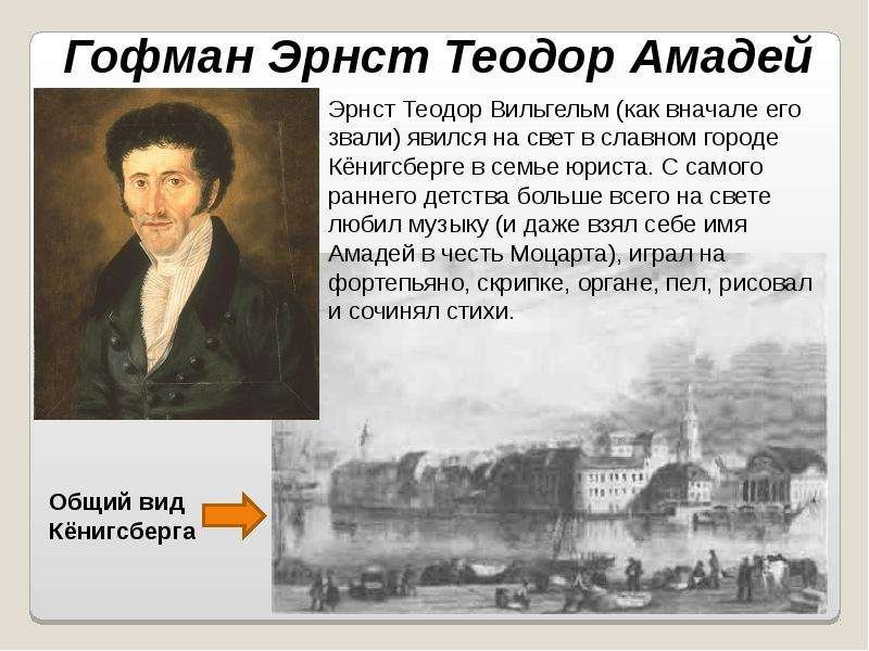 Эрнст Теодор Амадей Гофман