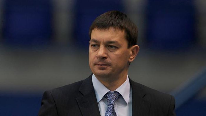 Андрей Тарасенко - советский и российский хоккеист, тренер команды "Сибирь"